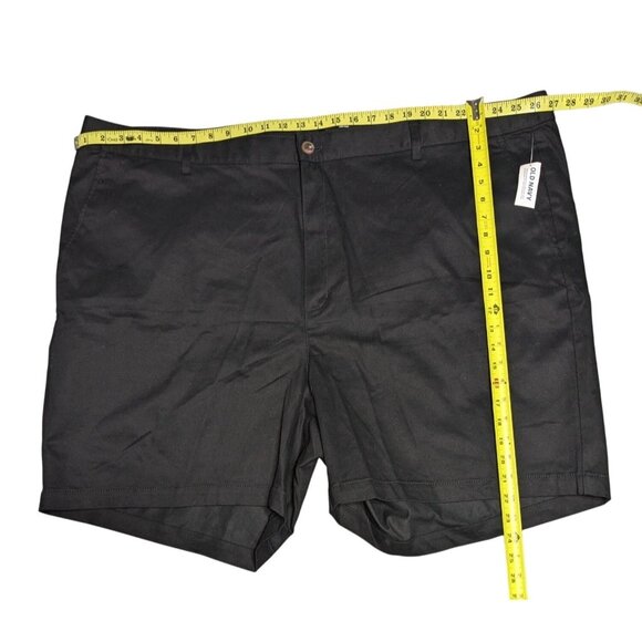 Old Navy Womens Black High-Rise Bermuda Shorts Size 28 With Adjustable Waist & B - Picture 2 of 10